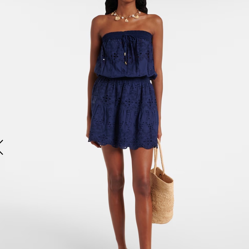 NWOT Melissa Odabash Yellow Collette Dress